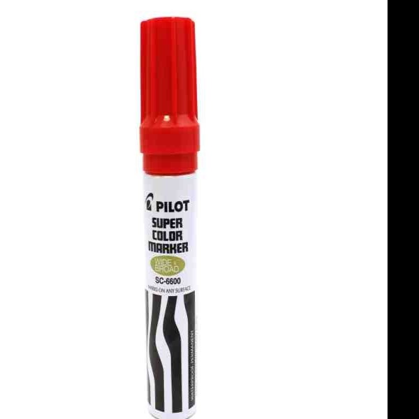 MARCADOR PERM. JUMBO SC6600 PILOT ROJO E.12 C.144